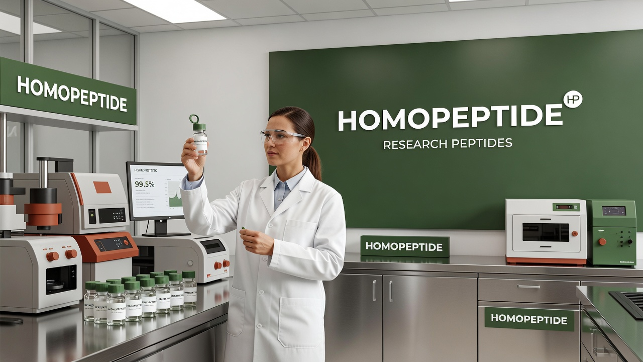 Homopeptide purity testing